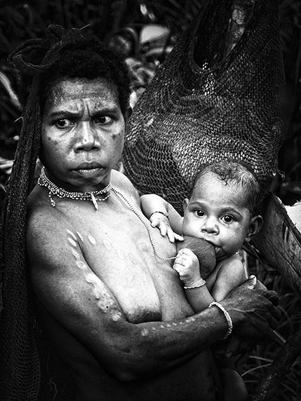 Art photo limited edition of Papua