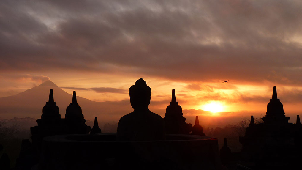 Art photo limited edition of Borobudur