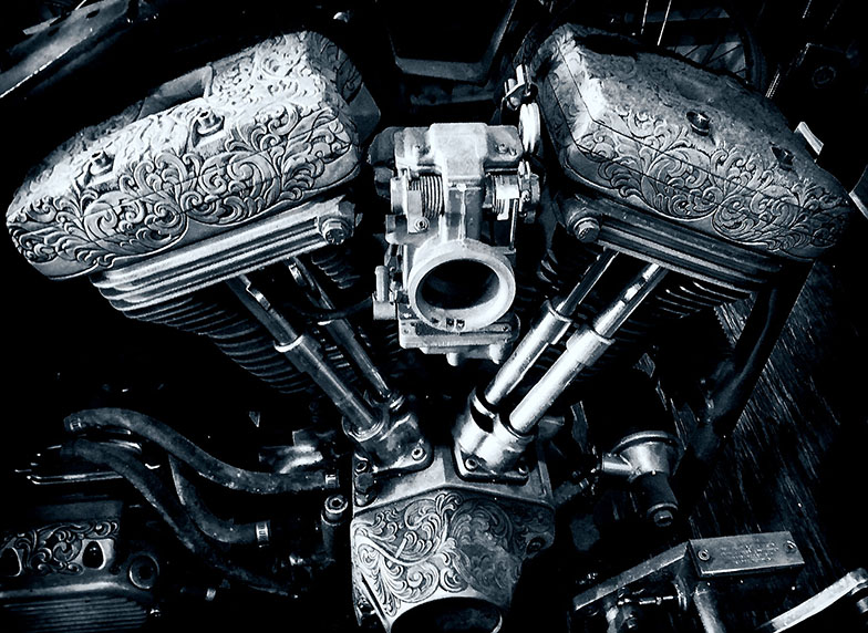 Decoration - Art Photo Limited Harley Davidson